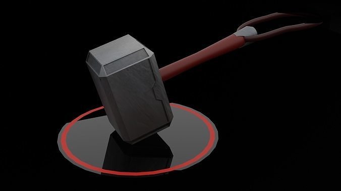 3D Hammer 3D model