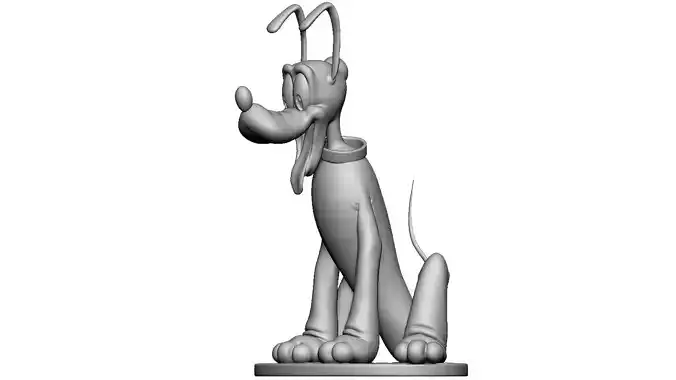 Pluto 3d printable STL 3D print model