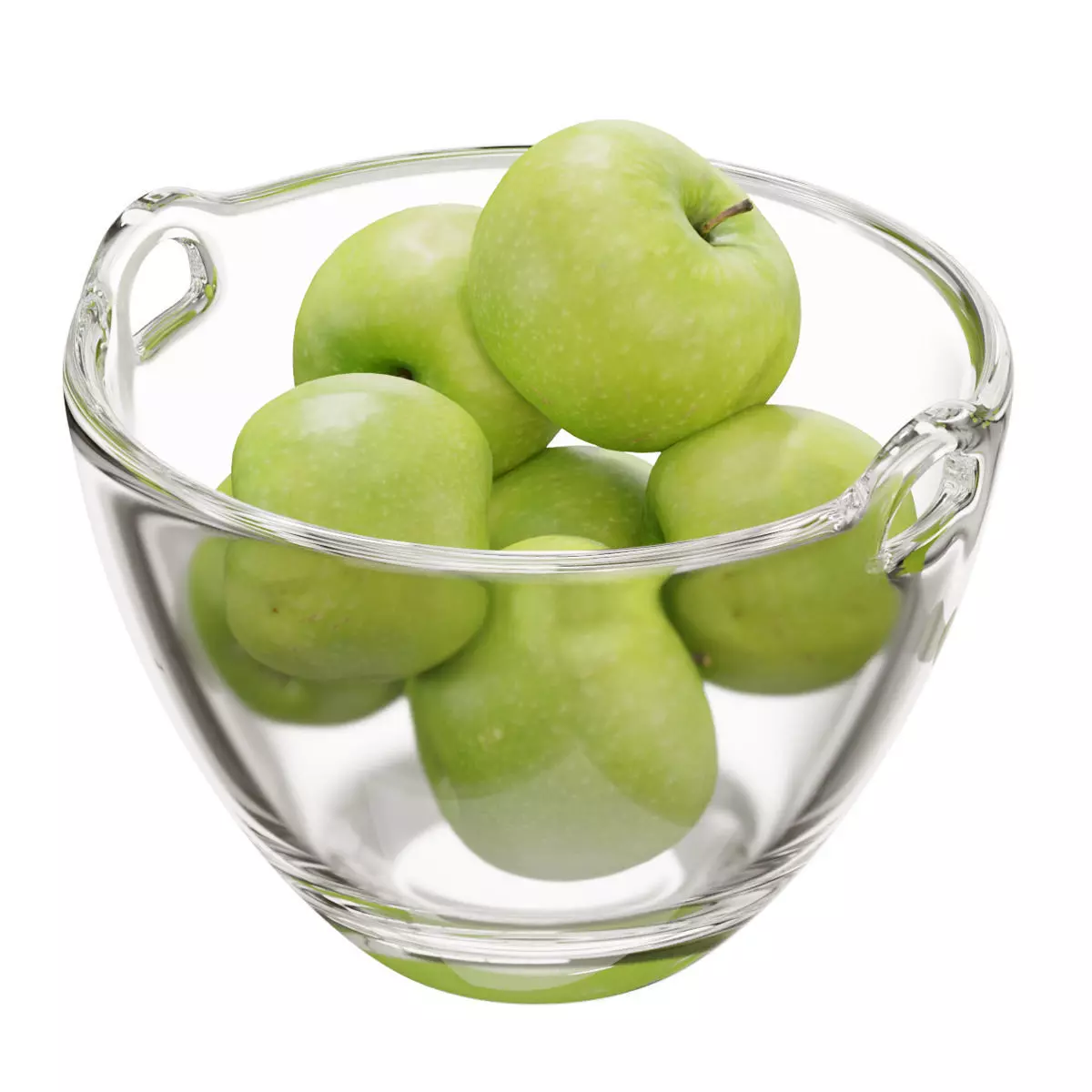 Ono fruit salad bowl set 08 3D model