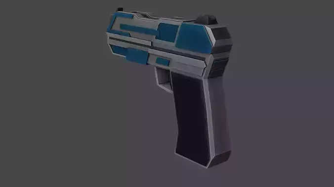 Sci-Fi Pistol Gun