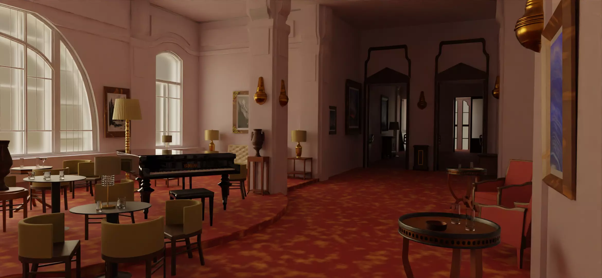 Blade Runner 2049  Deckards Apartment Low-poly 3D model_0