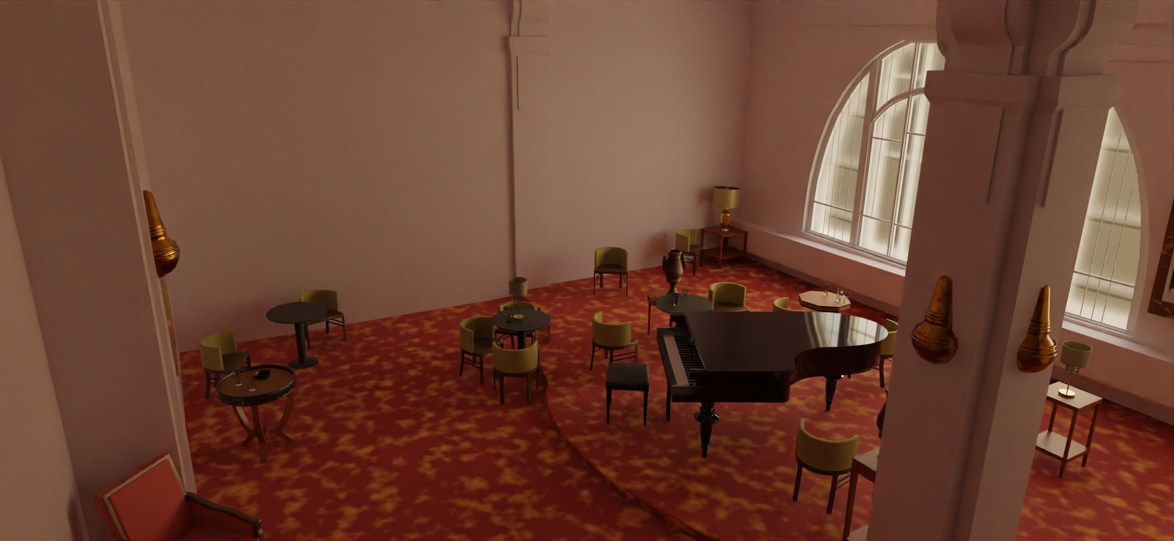 Blade Runner 2049  Deckards Apartment Low-poly 3D model_5