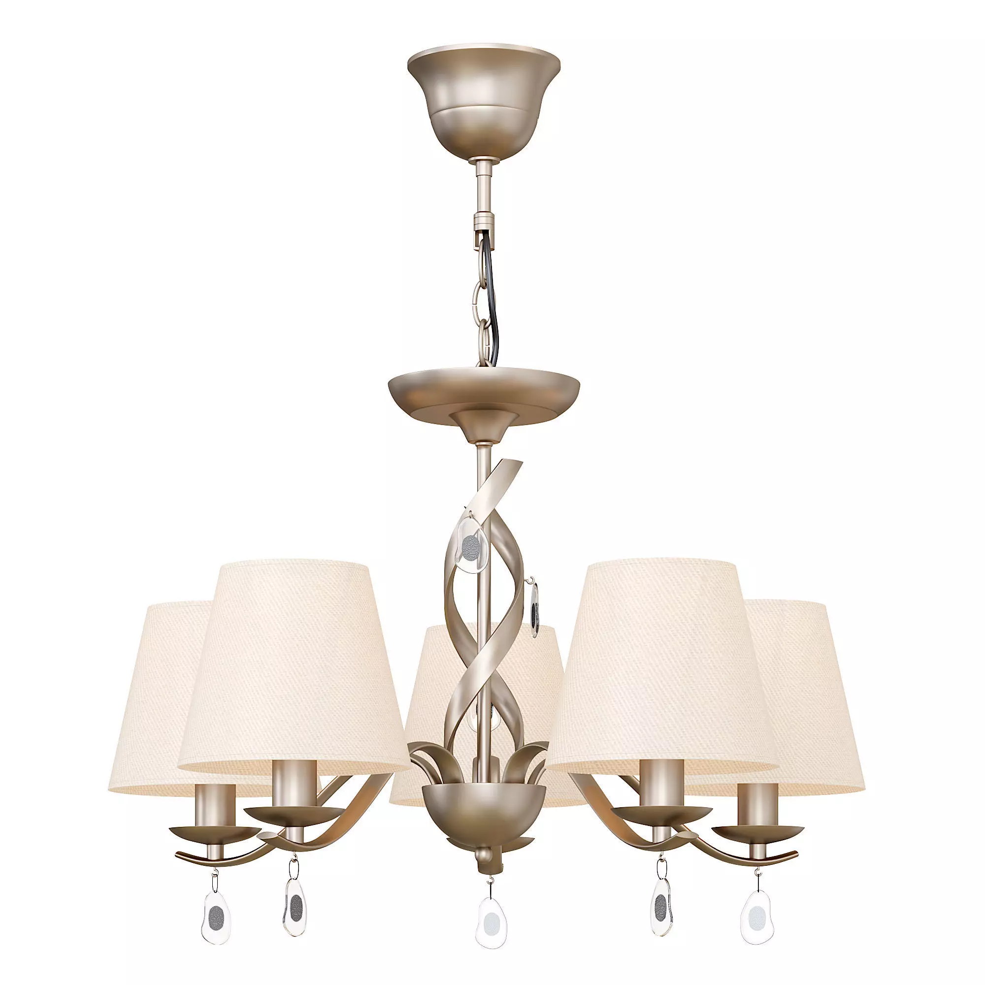 Freya Monique chandelier 3D model_0