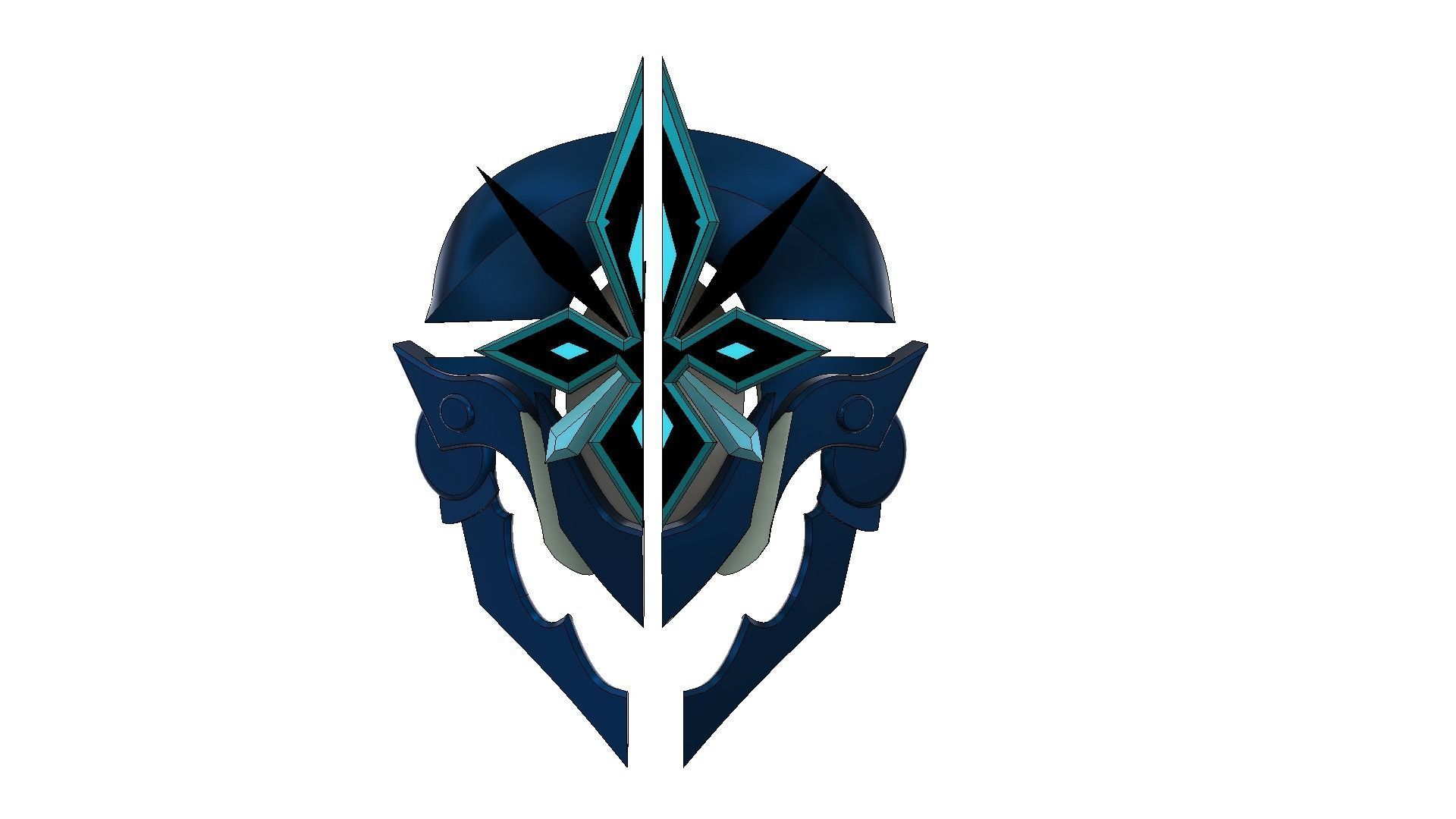 Captain Capitano Helm 3D print model_3