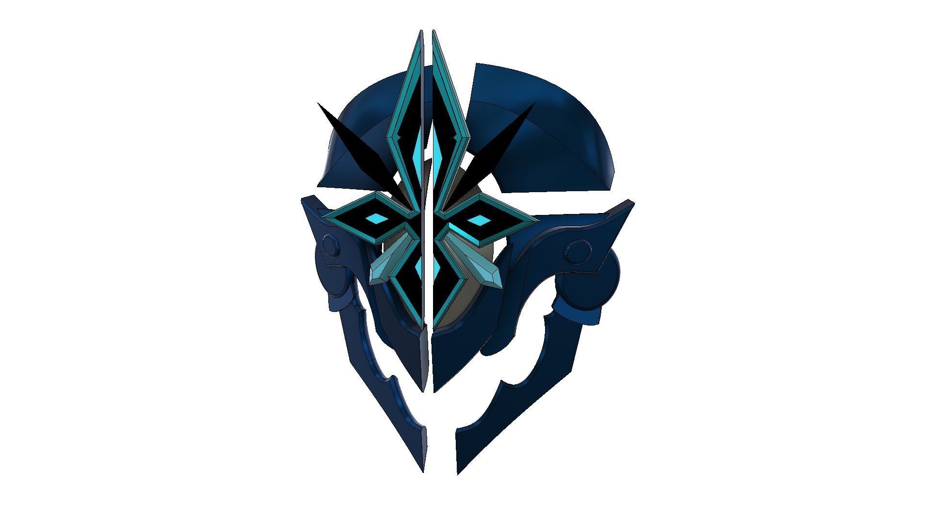 Captain Capitano Helm 3D print model_2