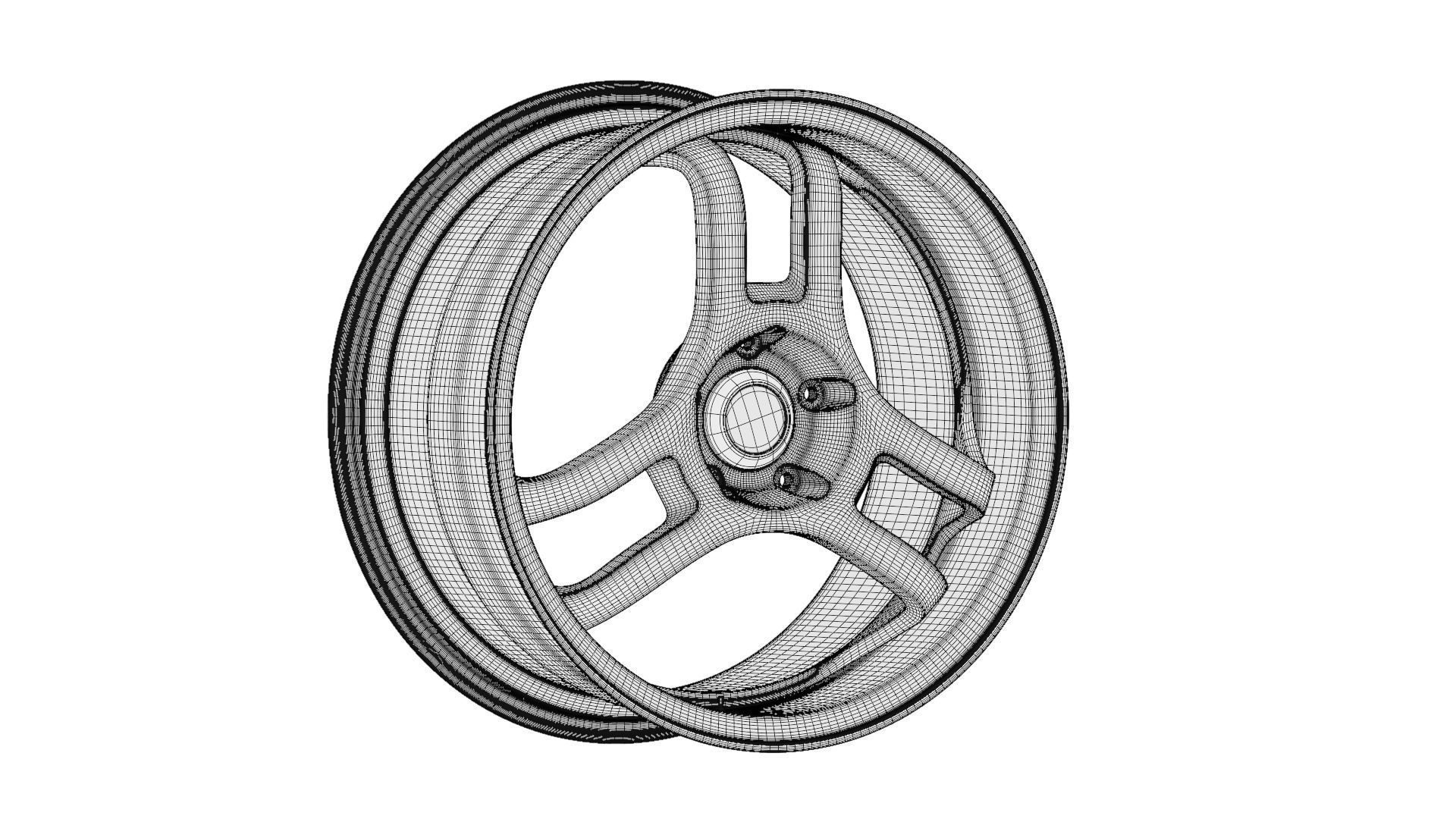 Super Advan Racing v2 3D model_7