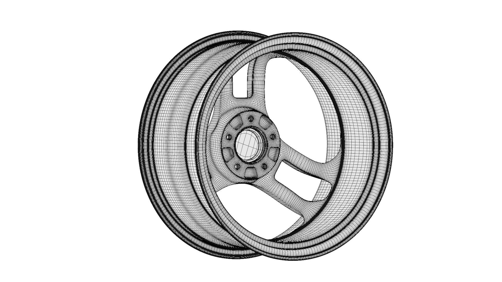 Super Advan Racing v2 3D model_8