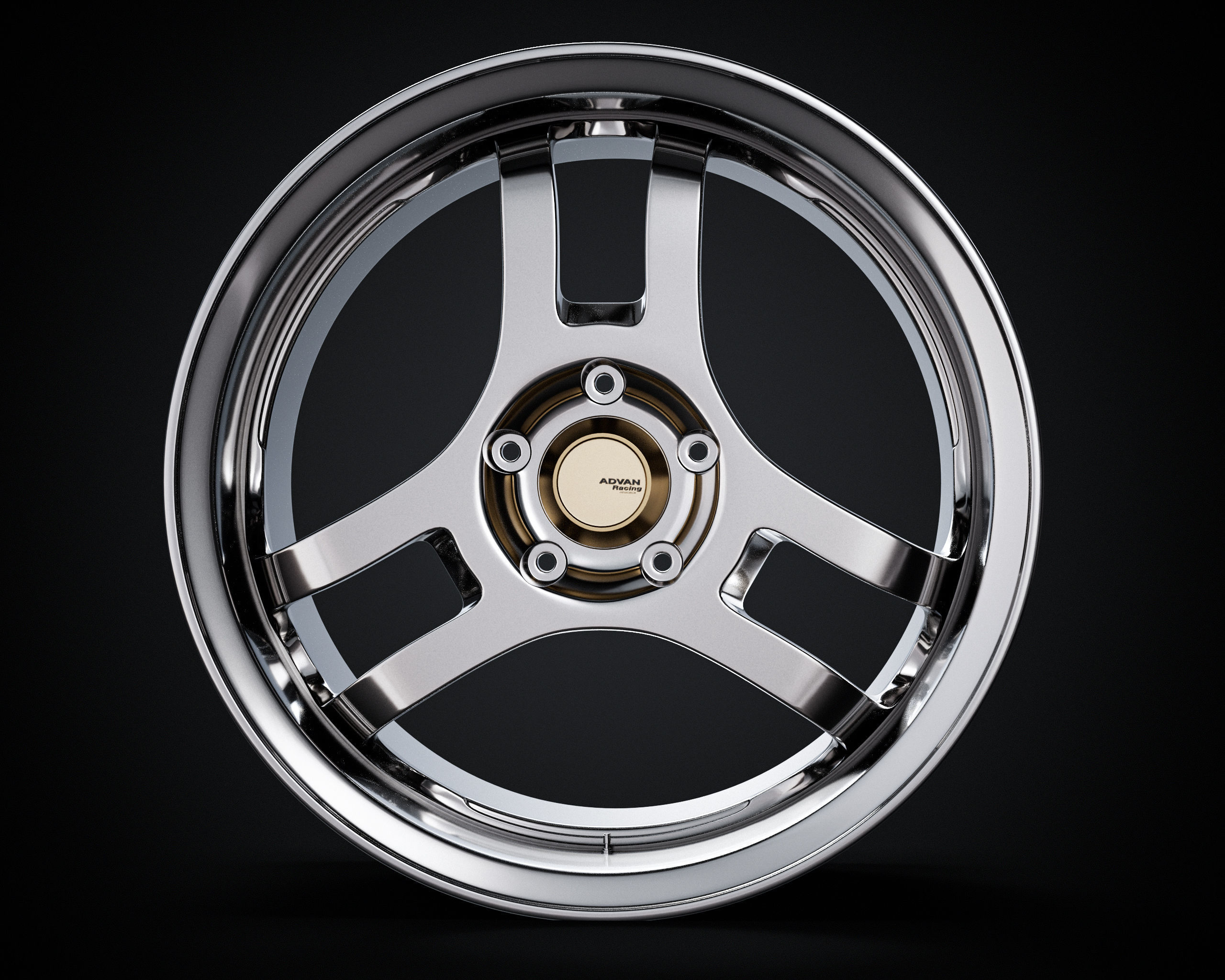 Super Advan Racing v2 3D model_3