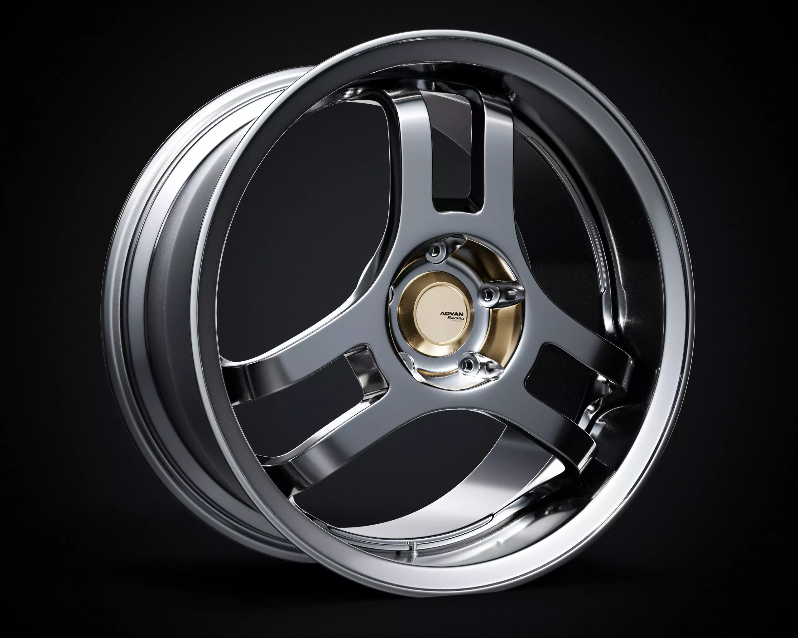 Super Advan Racing v2 3D model_0