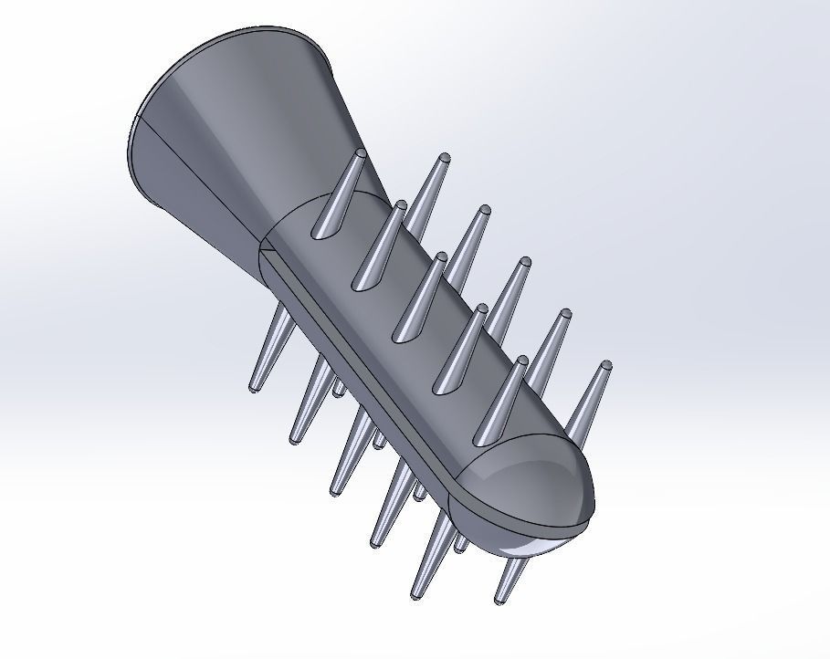 Royal Plug 8 size 3D print model_15