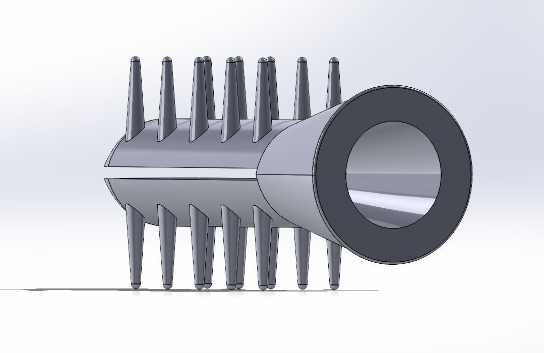 Royal Plug 8 size 3D print model_8