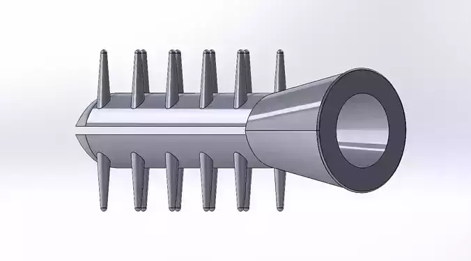 Royal Plug 8 size  3D print model