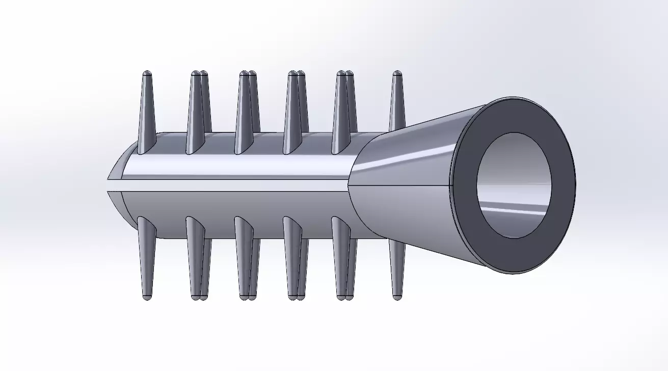 Royal Plug 8 size 3D print model_0