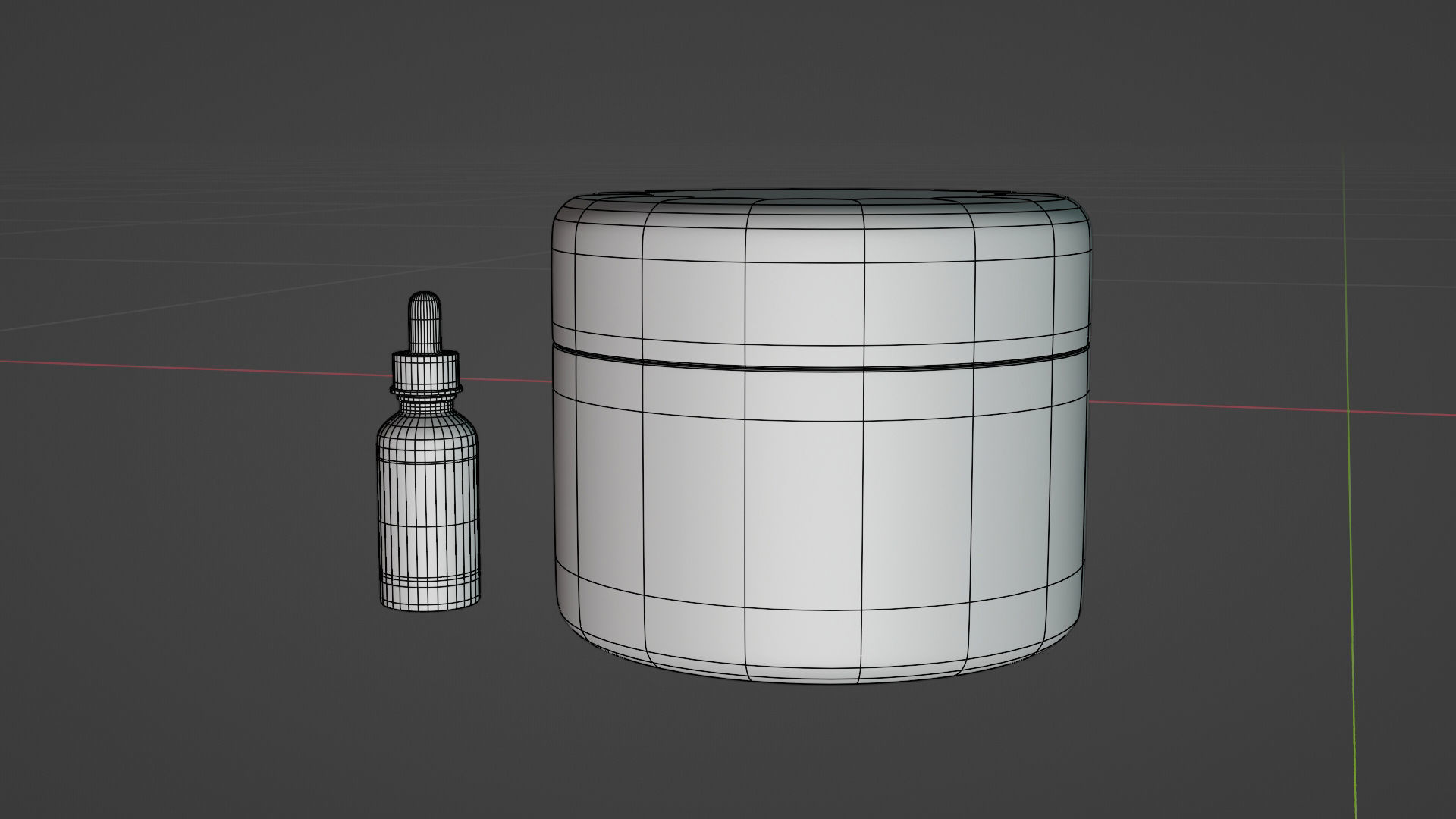 Set of cosmetics for make up 3D model_5