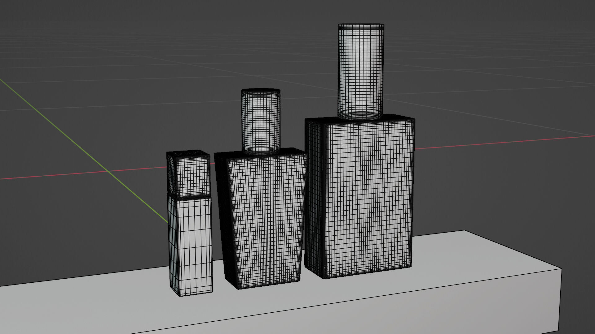 Set of cosmetics for make up 3D model_3