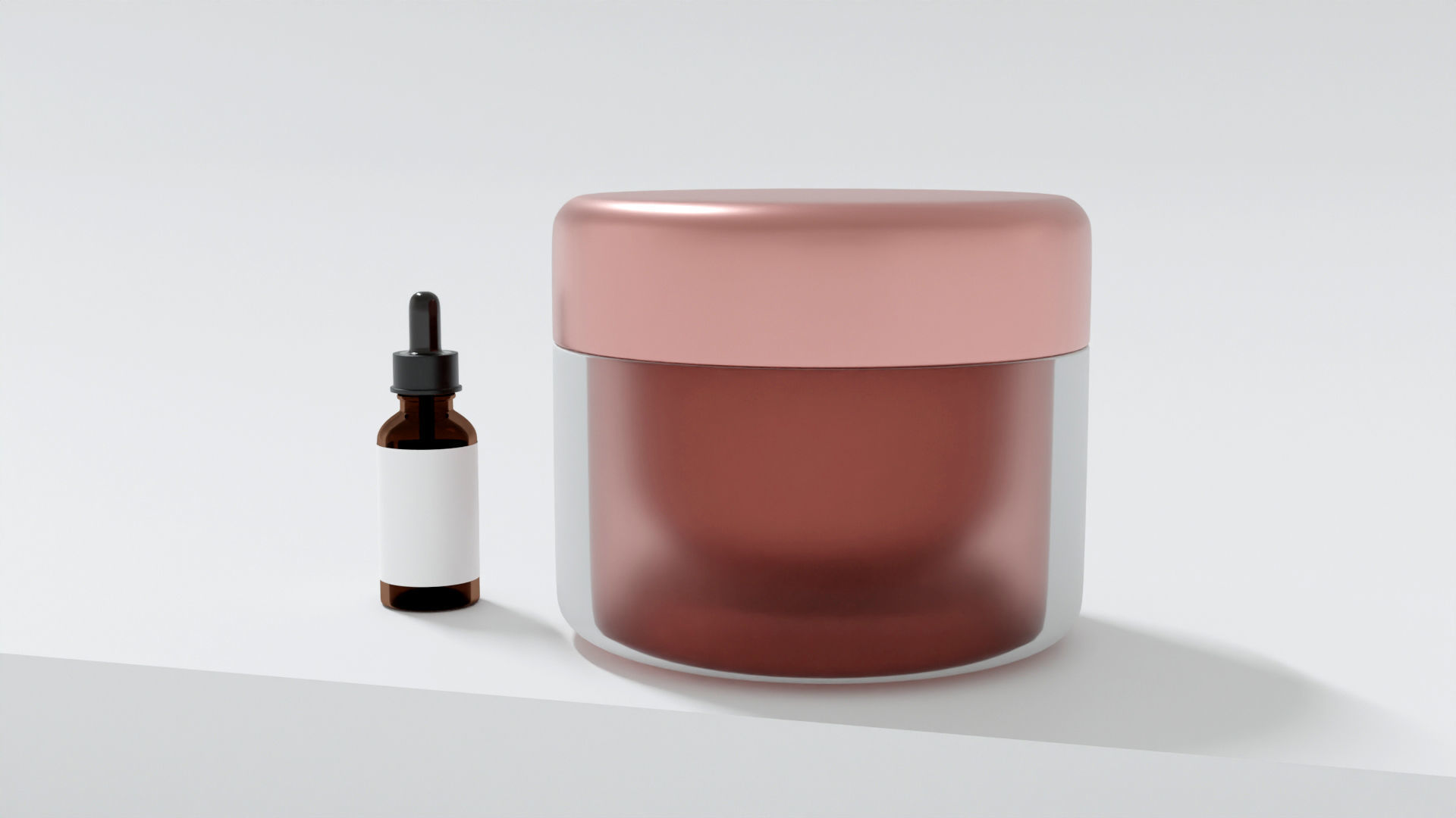 Set of cosmetics for make up 3D model_4