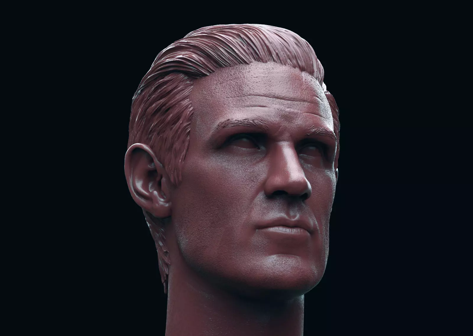 Daemon Targaryen - Matt Smith - Head 3D print model_0