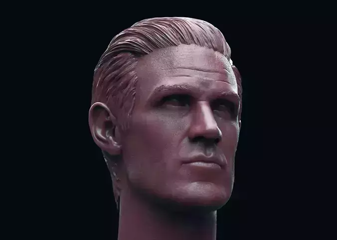 Daemon Targaryen - Matt Smith - Head 3D print model