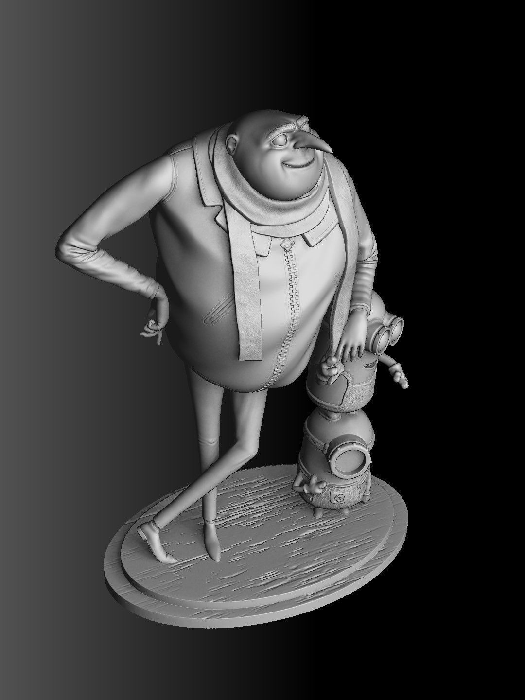DESPICABLE ME  for 3D PRINT assemble STL 3D print model_2
