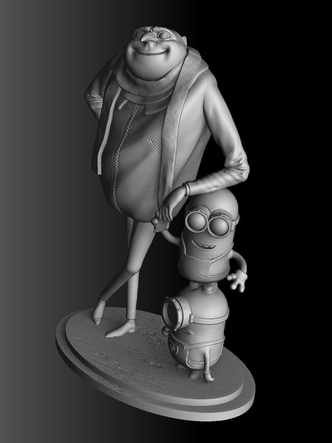 DESPICABLE ME  for 3D PRINT assemble STL 3D print model_22
