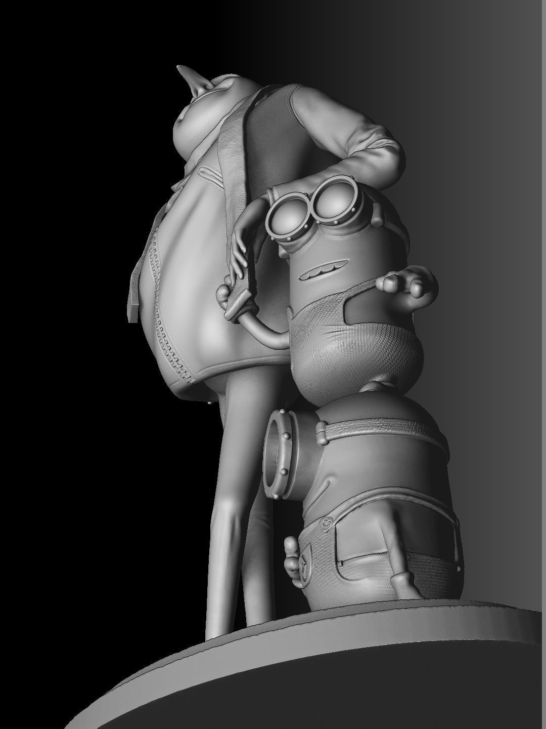 DESPICABLE ME  for 3D PRINT assemble STL 3D print model_12