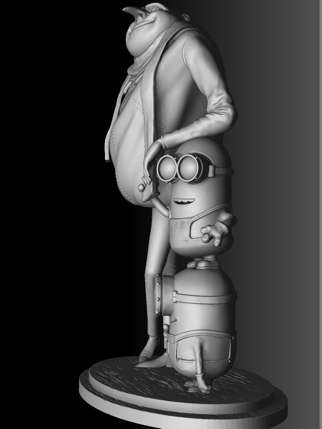 DESPICABLE ME  for 3D PRINT assemble STL 3D print model_9