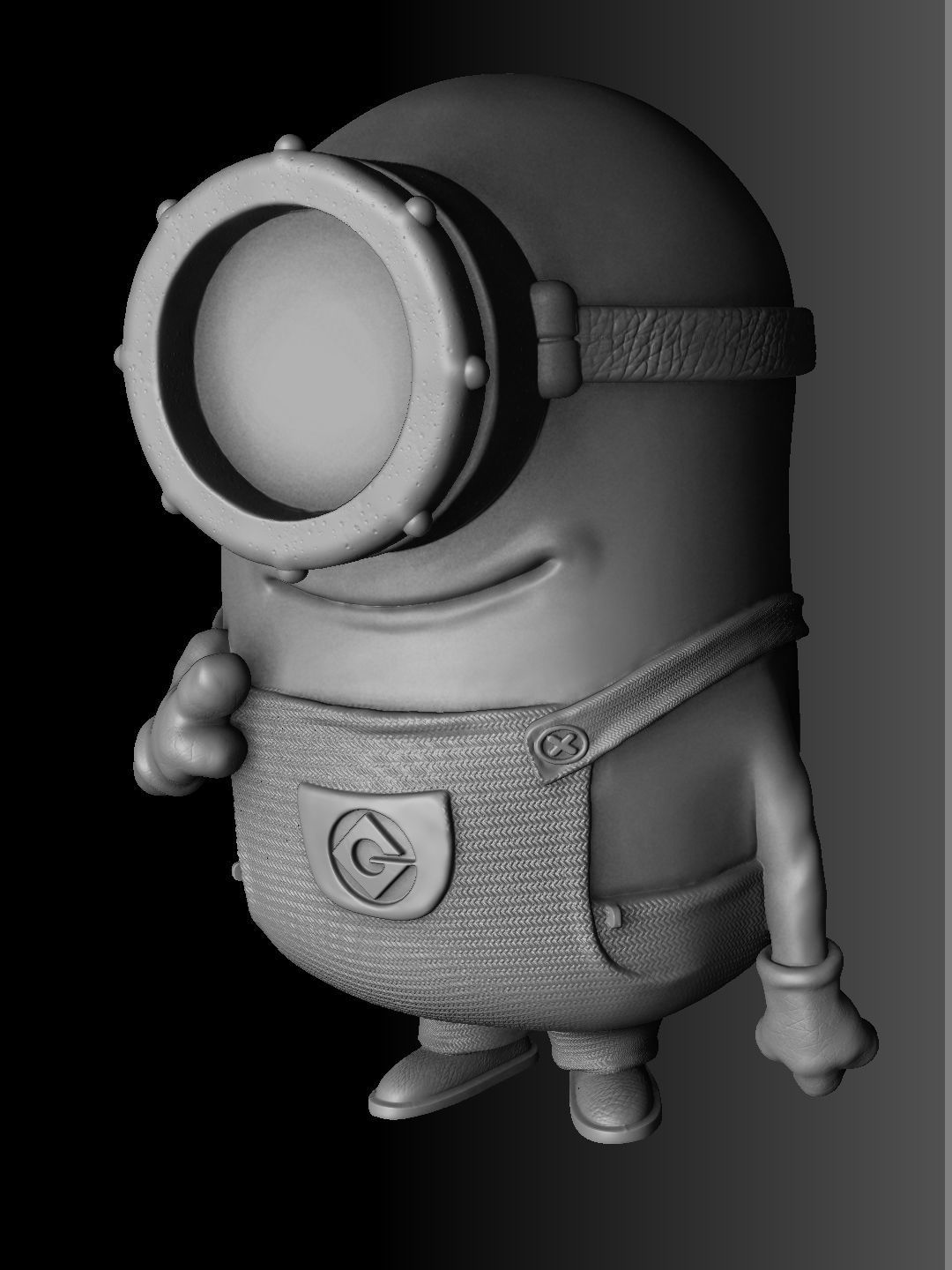 DESPICABLE ME  for 3D PRINT assemble STL 3D print model_30