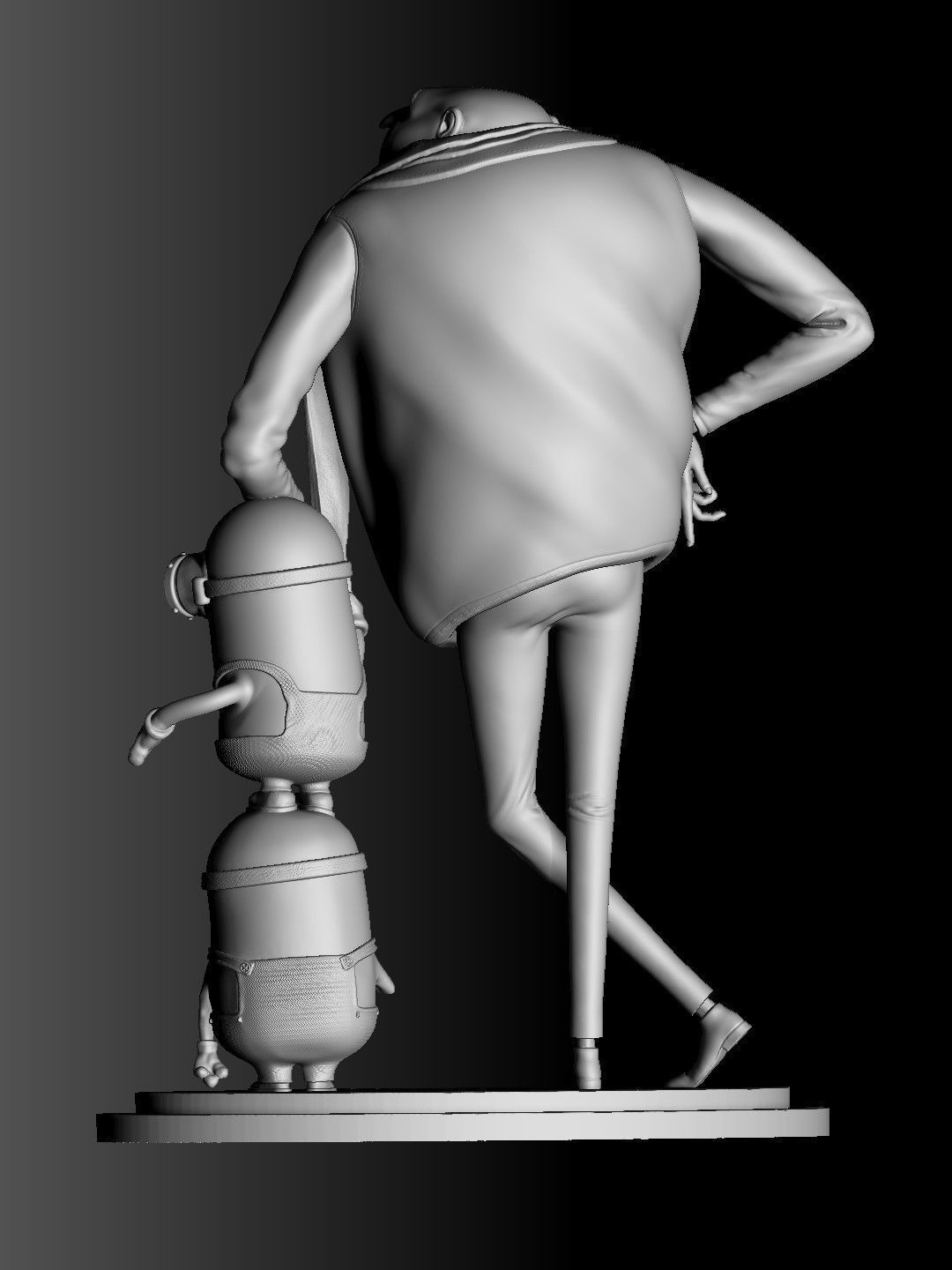 DESPICABLE ME  for 3D PRINT assemble STL 3D print model_20