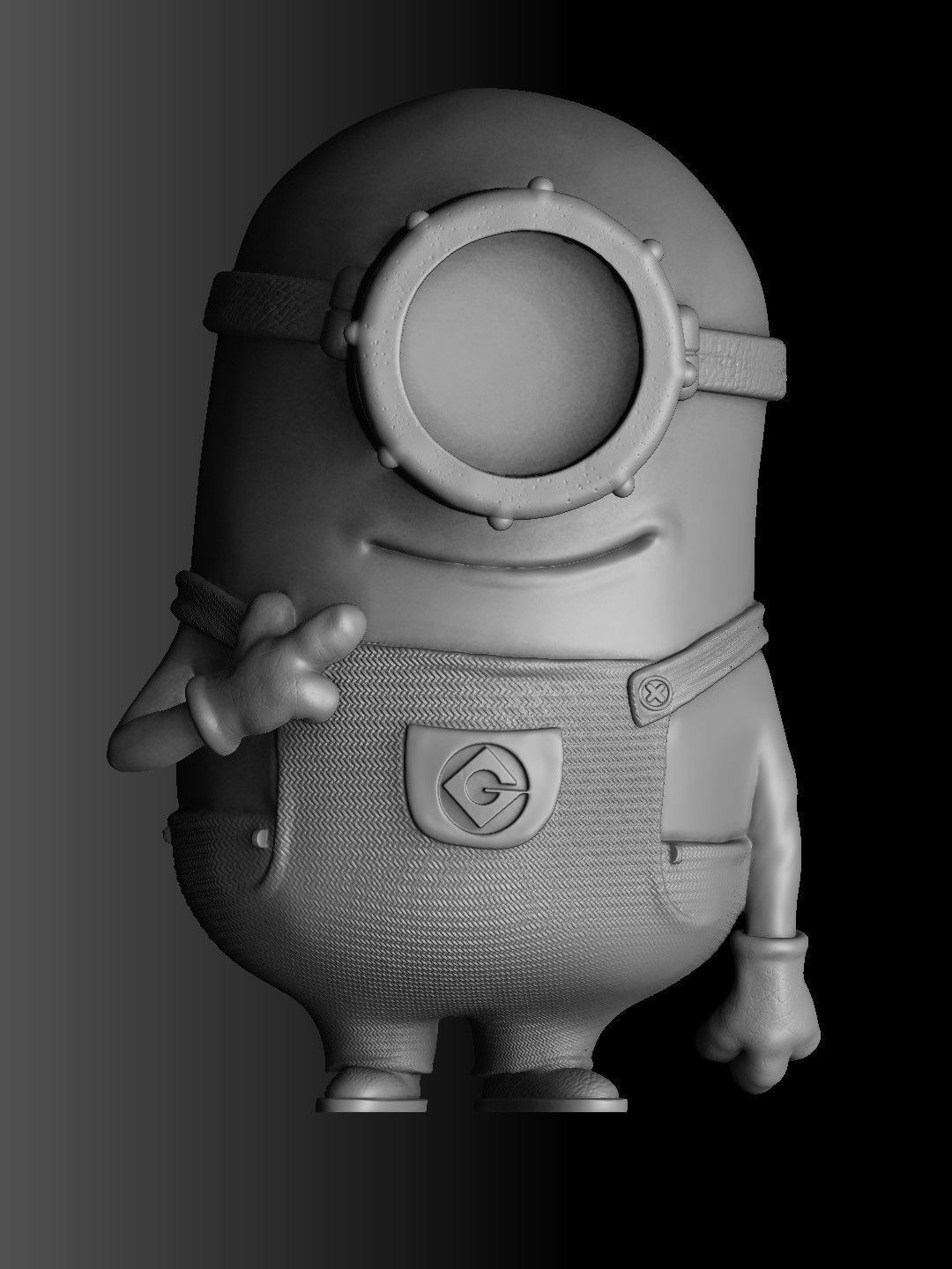 DESPICABLE ME  for 3D PRINT assemble STL 3D print model_23