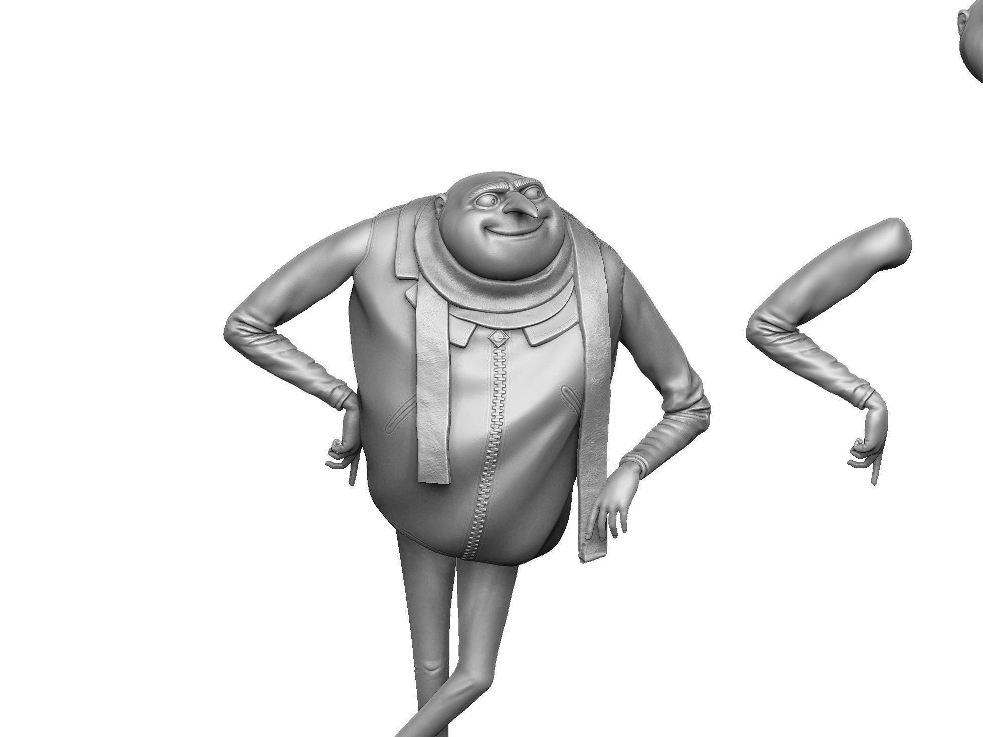 DESPICABLE ME  for 3D PRINT assemble STL 3D print model_34