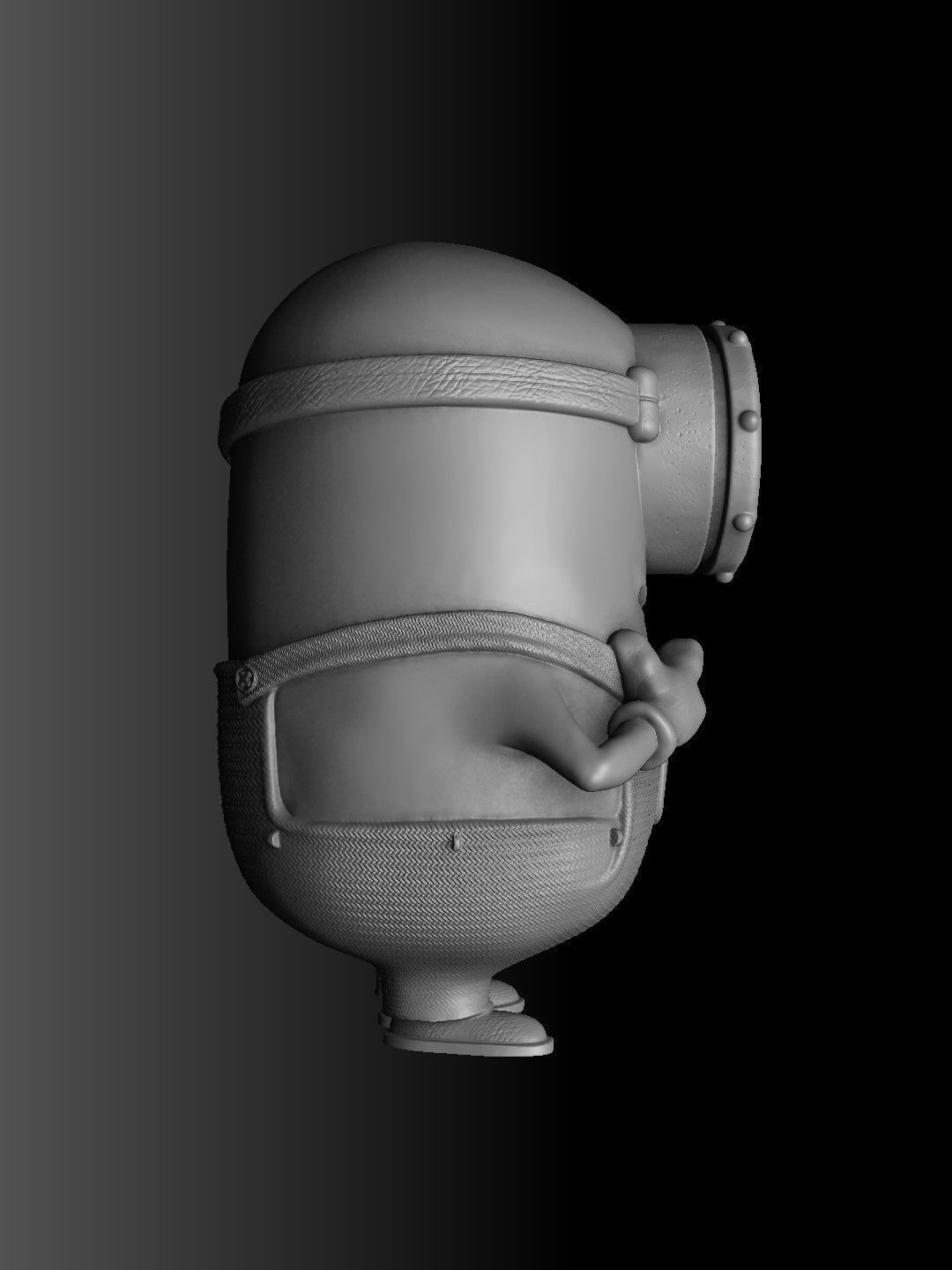 DESPICABLE ME  for 3D PRINT assemble STL 3D print model_25