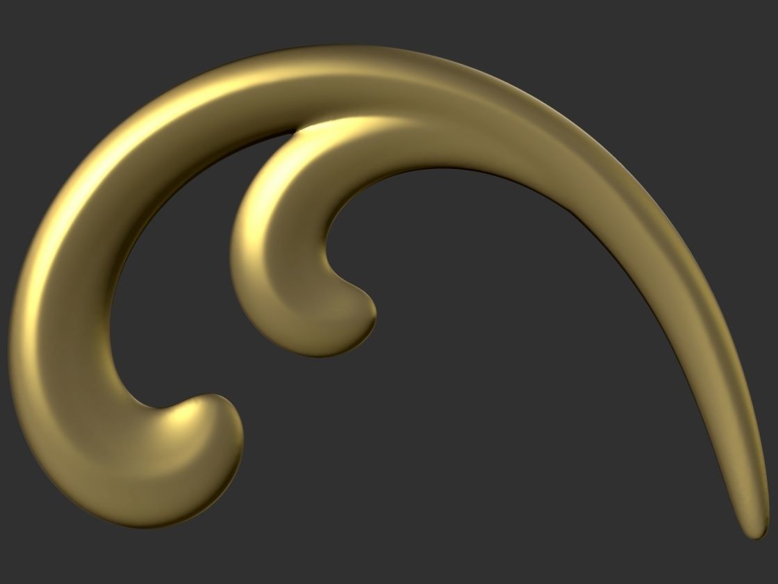 Ornaments Brushes with IMM Brushes and Ornament Set Vol 1 3D model_19