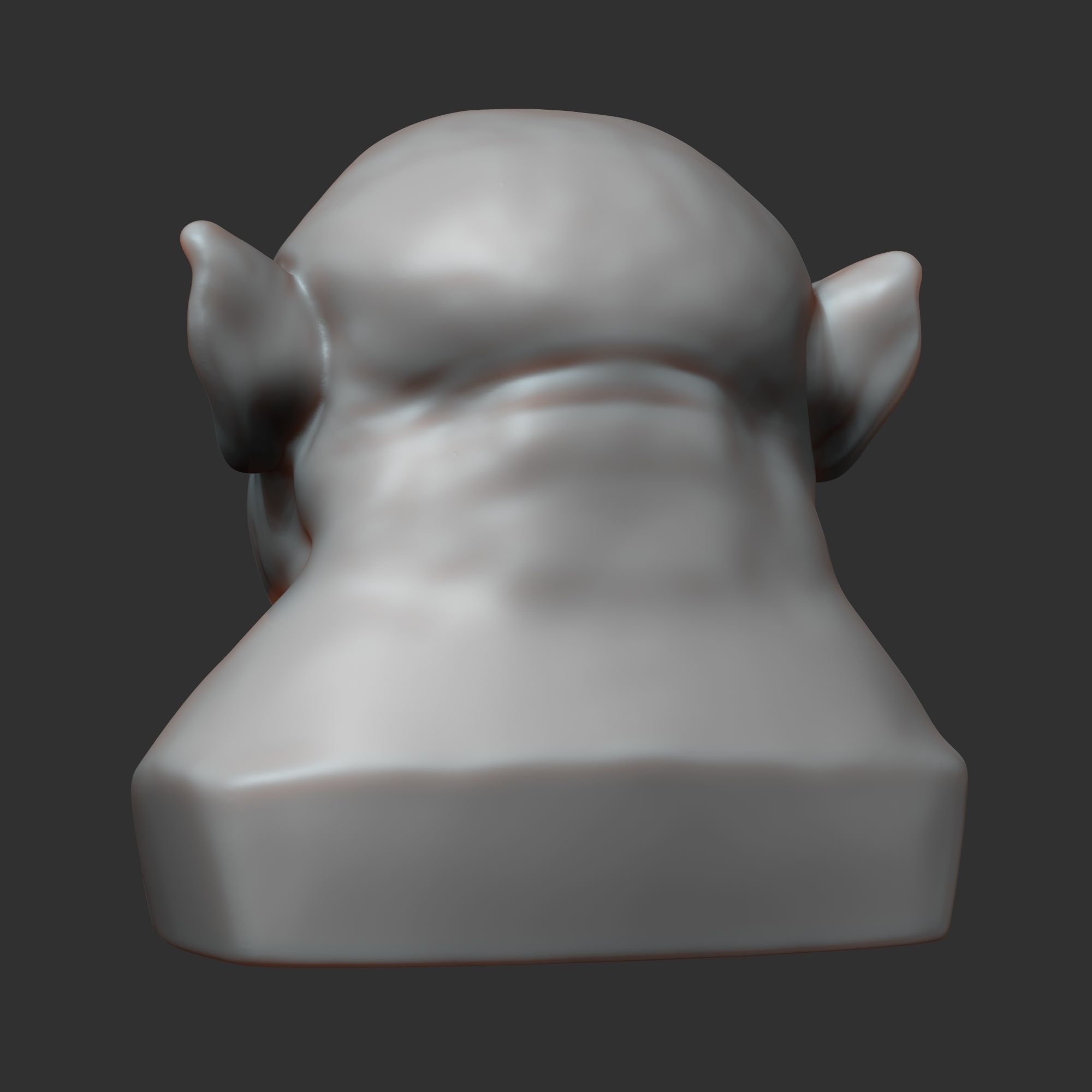Dwarf head sculpt 3D model_5