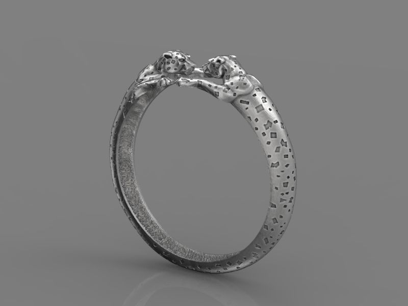 Bracelet leo 3d model for 3d printing 3D print model 3D print model_3