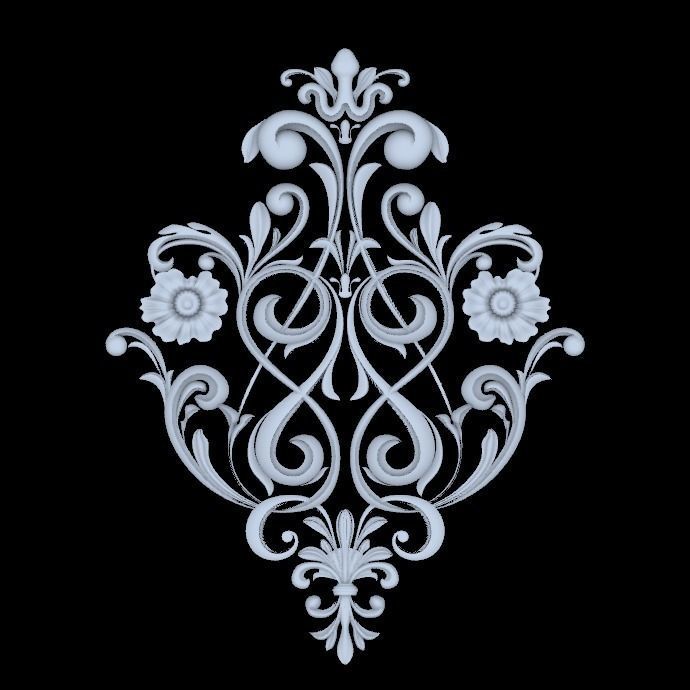 ProArt E01C - Decor for CNC-Architectural-3d Printing Projects 3D model_1