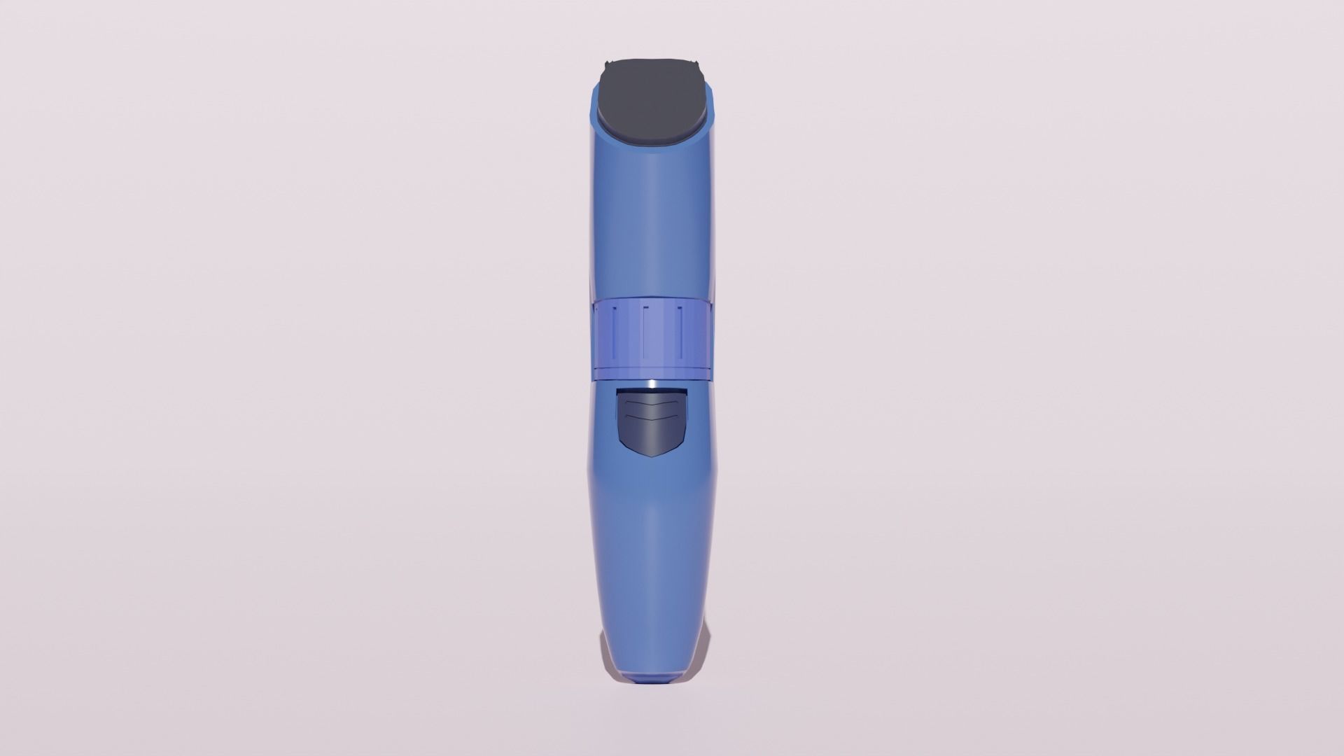 Trimmer pen Low-poly 3D model_2