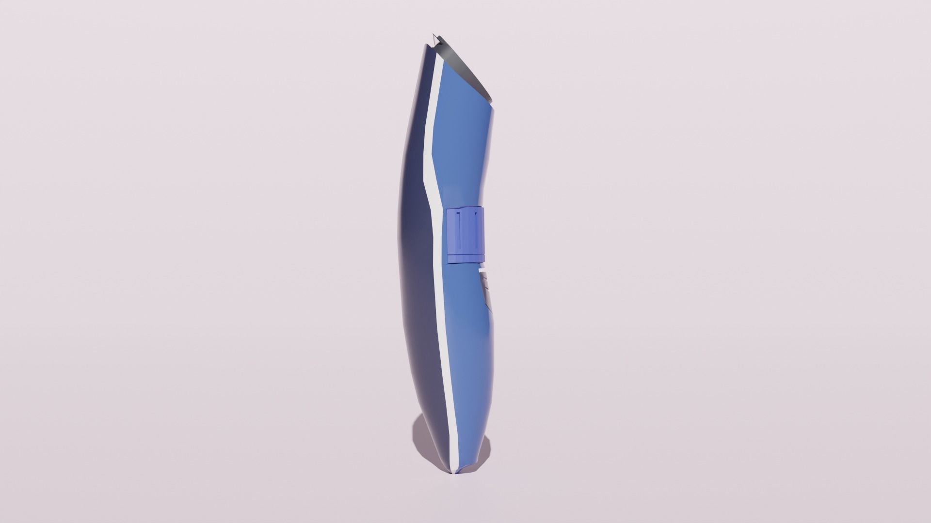 Trimmer pen Low-poly 3D model_1