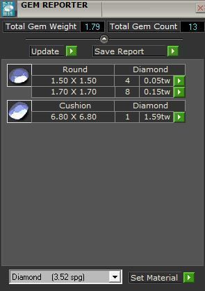 Opened flower diamond ring 1956 3D print model 3D print model_8