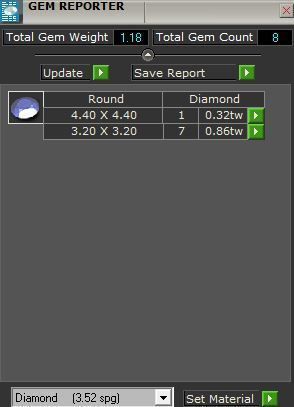 Miracle 8-Stone Diamond ring 1959 3Dprint model 3D print model_8