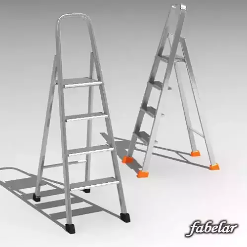 Step ladder Free 3D model