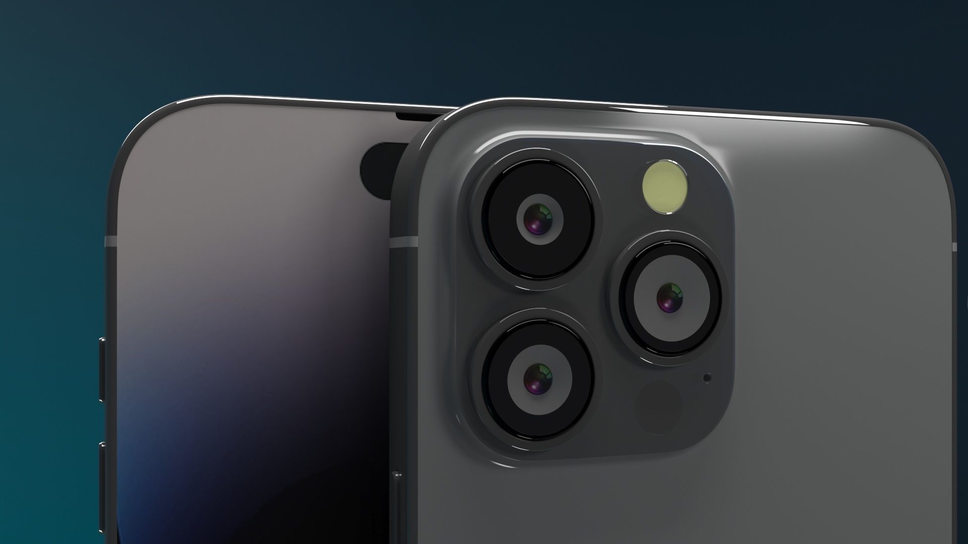 Apple iphone 14 3D model_3
