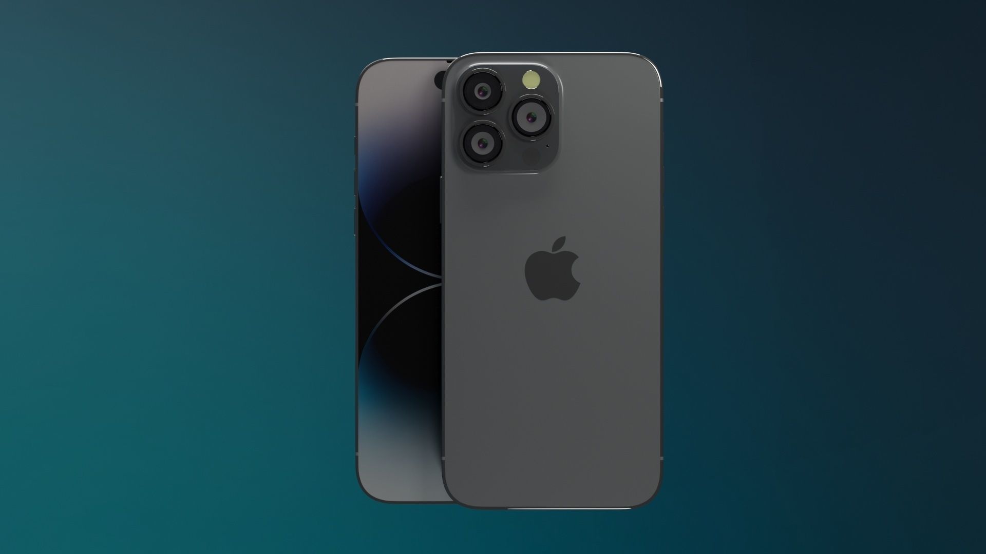 Apple iphone 14 3D model_1