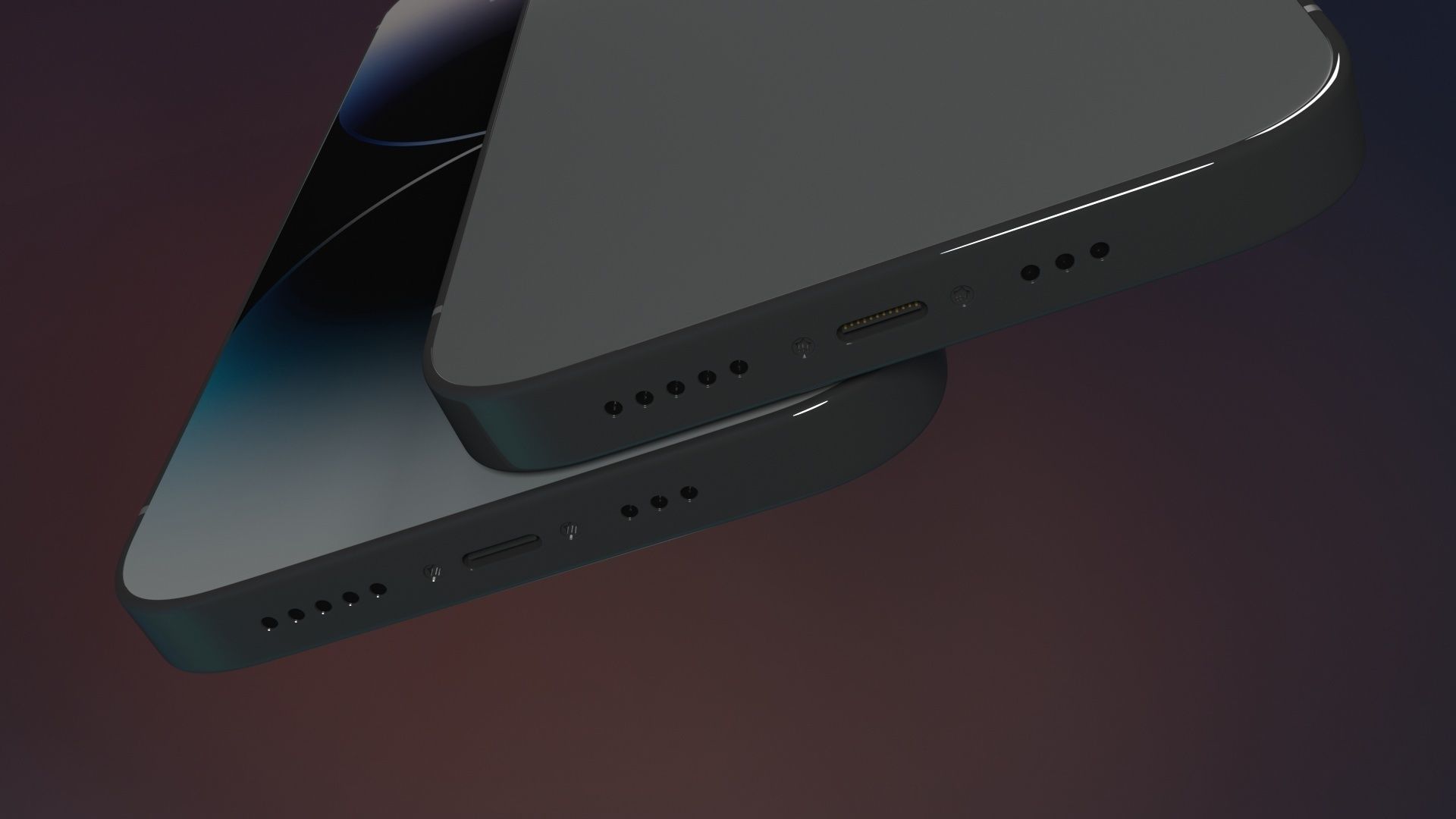 Apple iphone 14 3D model_2