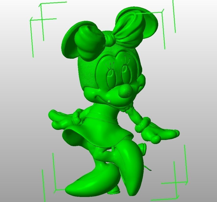 Minnie  assemble stl for 3D print 3D print model_29