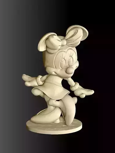 Minnie  assemble stl for 3D print 3D print model