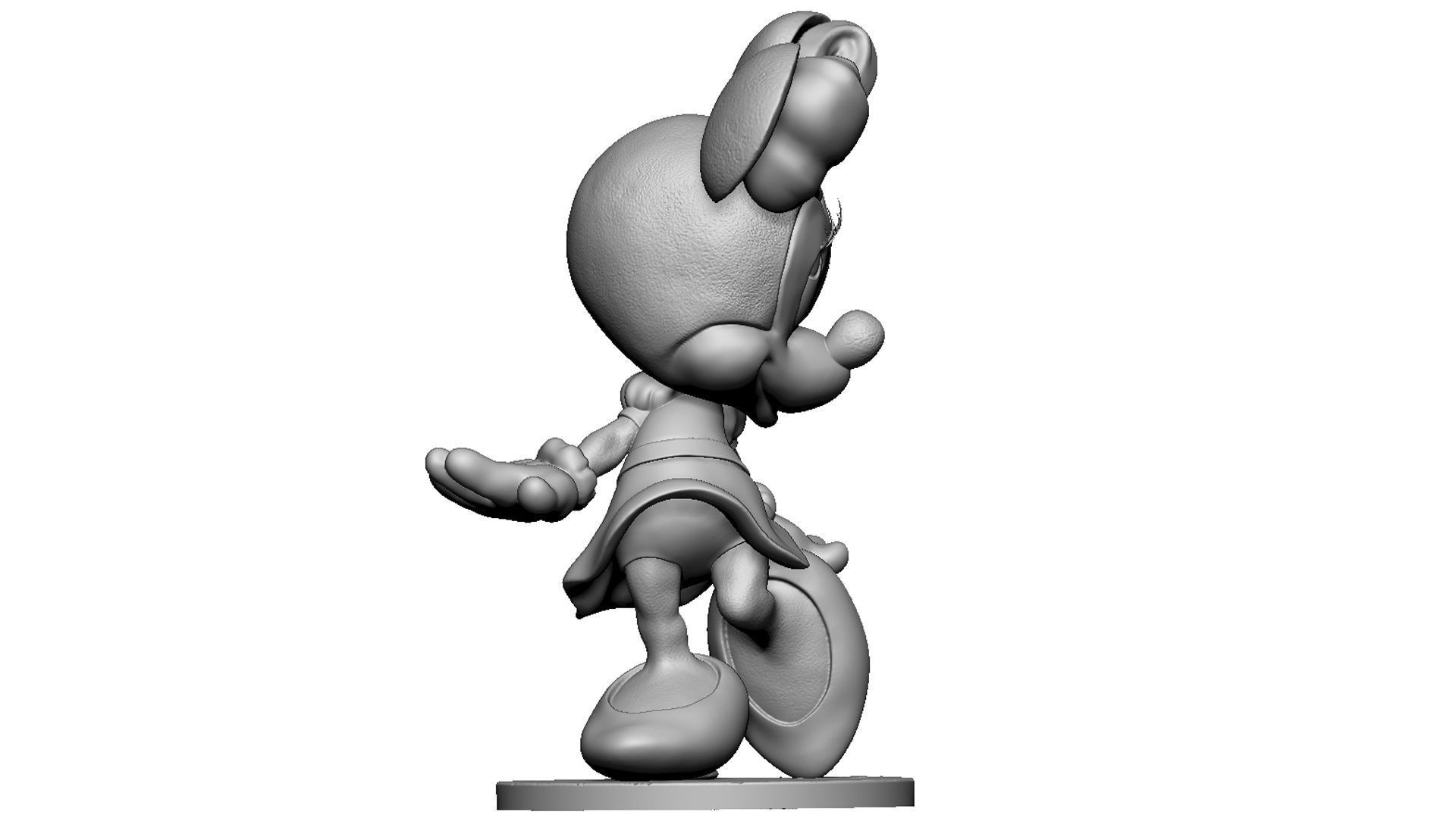Minnie  assemble stl for 3D print 3D print model_16