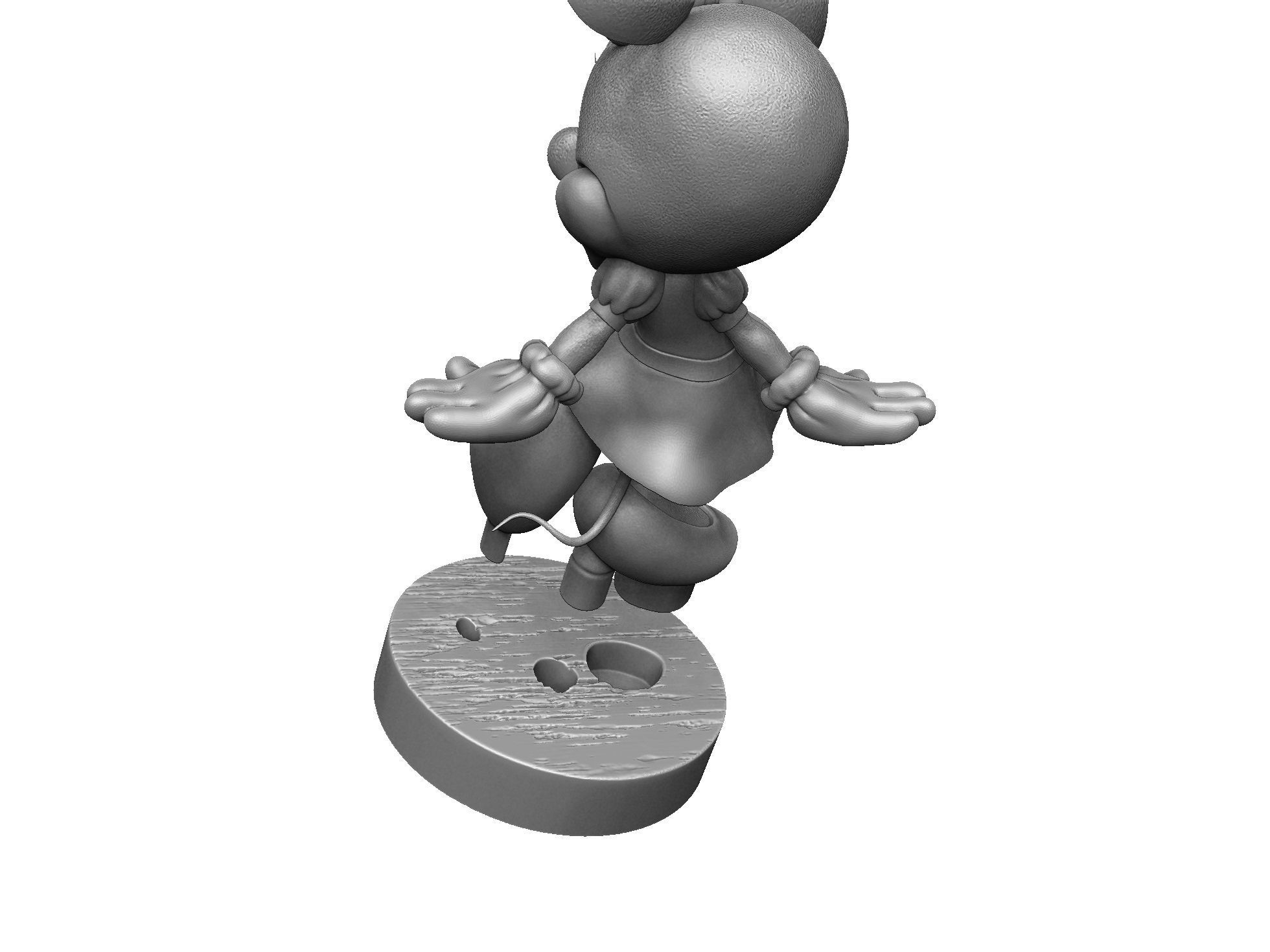 Minnie  assemble stl for 3D print 3D print model_38