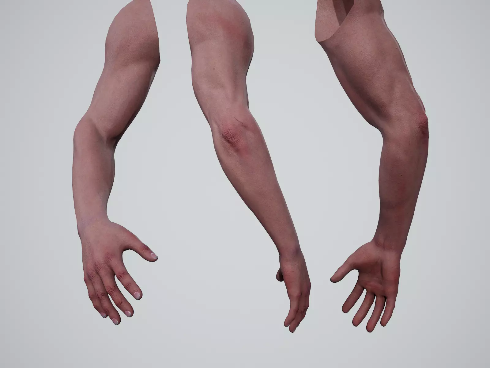 First Person Arms - 1 Low-poly 3D model_0