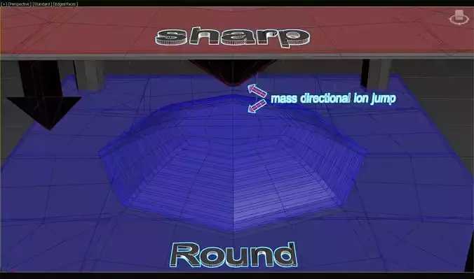 Levitational Meta Material - Directional ion wind Concept 3D model