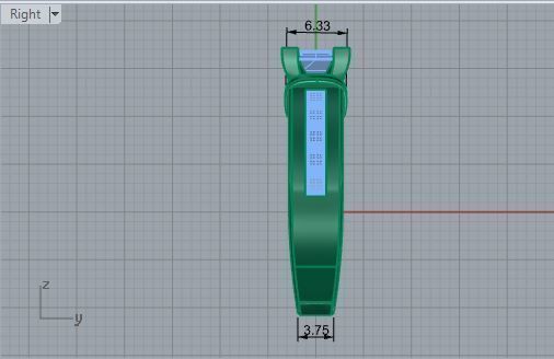 Round cut Diamond ring 1966 3D print model 3D print model_6